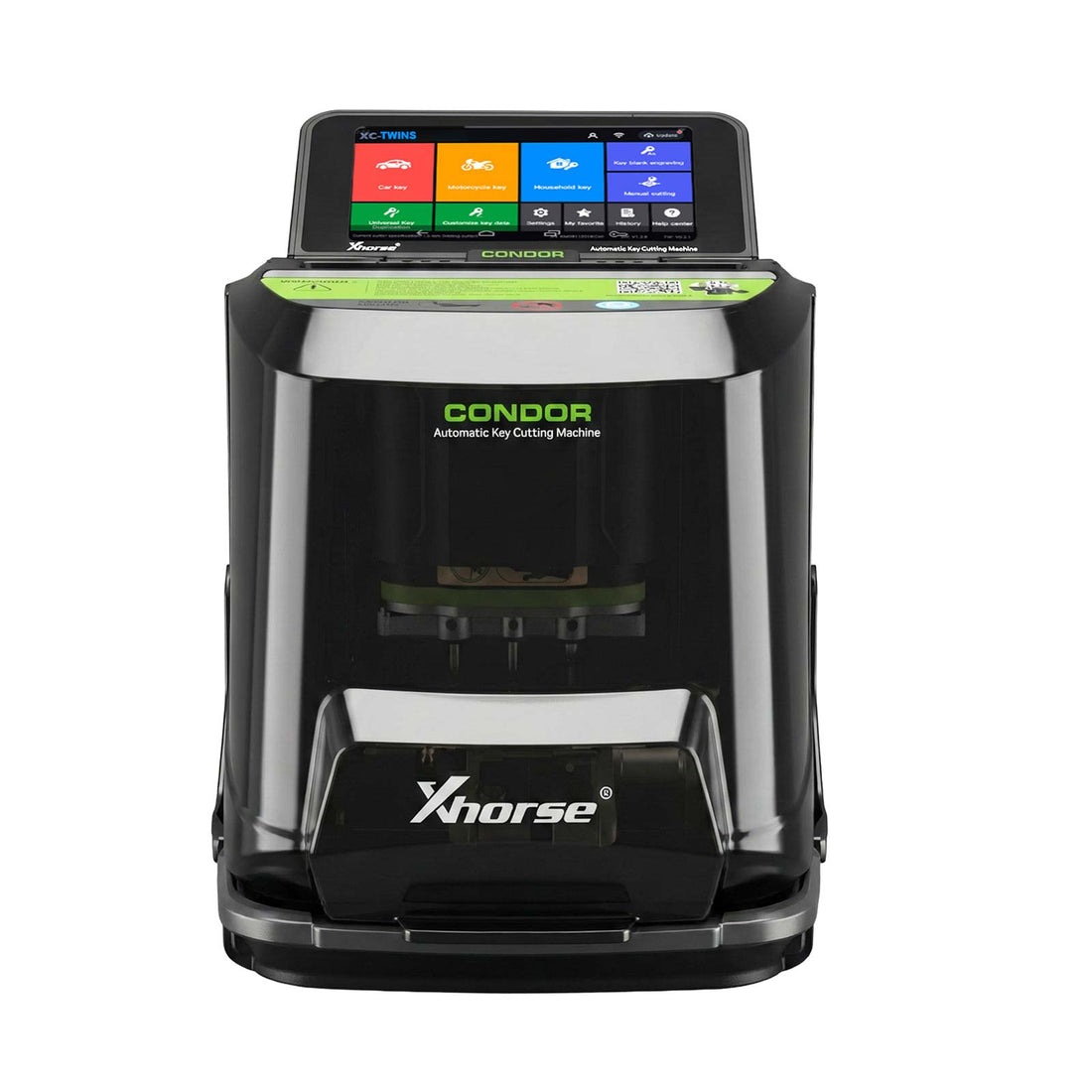 Xhorse XCMT01GL Condor XC-TWINS Key Cutting Machine with AI Recognition, Dual Cutter System, High Efficiency and Seamless Cutting