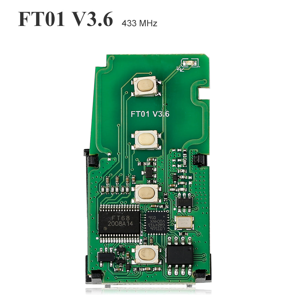 Lonsdor FT01-0020C Toyota Camry Corolla Aurion 2013-2018 GCC Smart Key PCB 433MHz