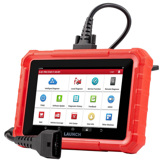 Launch X431 PRO STAR Bidirectional Diagnostic Scanner Supports CAN FD DoIP 31 Service Functions ECU Coding upgrade of X431 V and Pro Elite