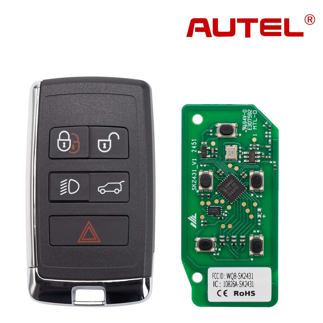Autel IKEYLR005AL Land Rover Stil Smart Key 315/433 MHz 5 Tasten