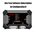 OBDSTAR ECU Master D Configuration (for AIRBAG) One Year Update Service