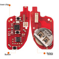Xhorse XKDS20EN 2nd Generation Wire Remote Key DS Style 3 Buttons 5pcs per Lot