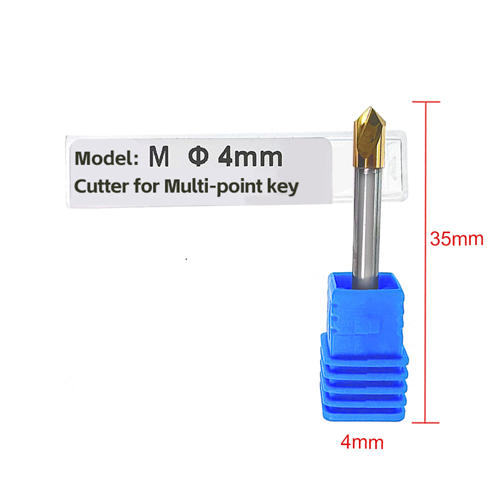 M Cutter for Multi-point Key for 2M2 Tank Key Cutting Machine