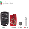 XHORSE XKHO23EN BEN.T Style Wired Remote 4 Buttons Second Generation Universal Universal Remote 5pcs/lot
