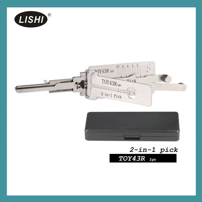 LISHI TOY43R Ignition Dedicated Flat Milling Subaru XV, Great Wall Gorgeous, Imported Old Toyota. 2009 Harvard H6 Flat Milling Subaru 2-in-1 Tool