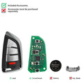 Xhorse XSDFX2EN XS Series Small Knife Style Universal Smart Key 4 Buttons 5pcs per Lot