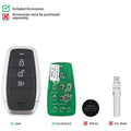 10Pcs/Set AUTEL IKEYAT003AL 3 Buttons Independent Universal Smart Key