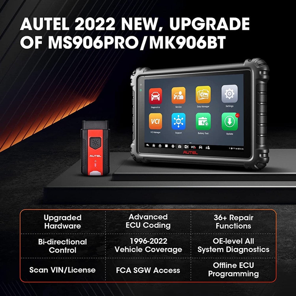 Autel MK906 PRO Diagnostic Scanner ECU Coding