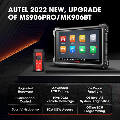 Autel MK906 PRO Diagnostic Scanner ECU Coding