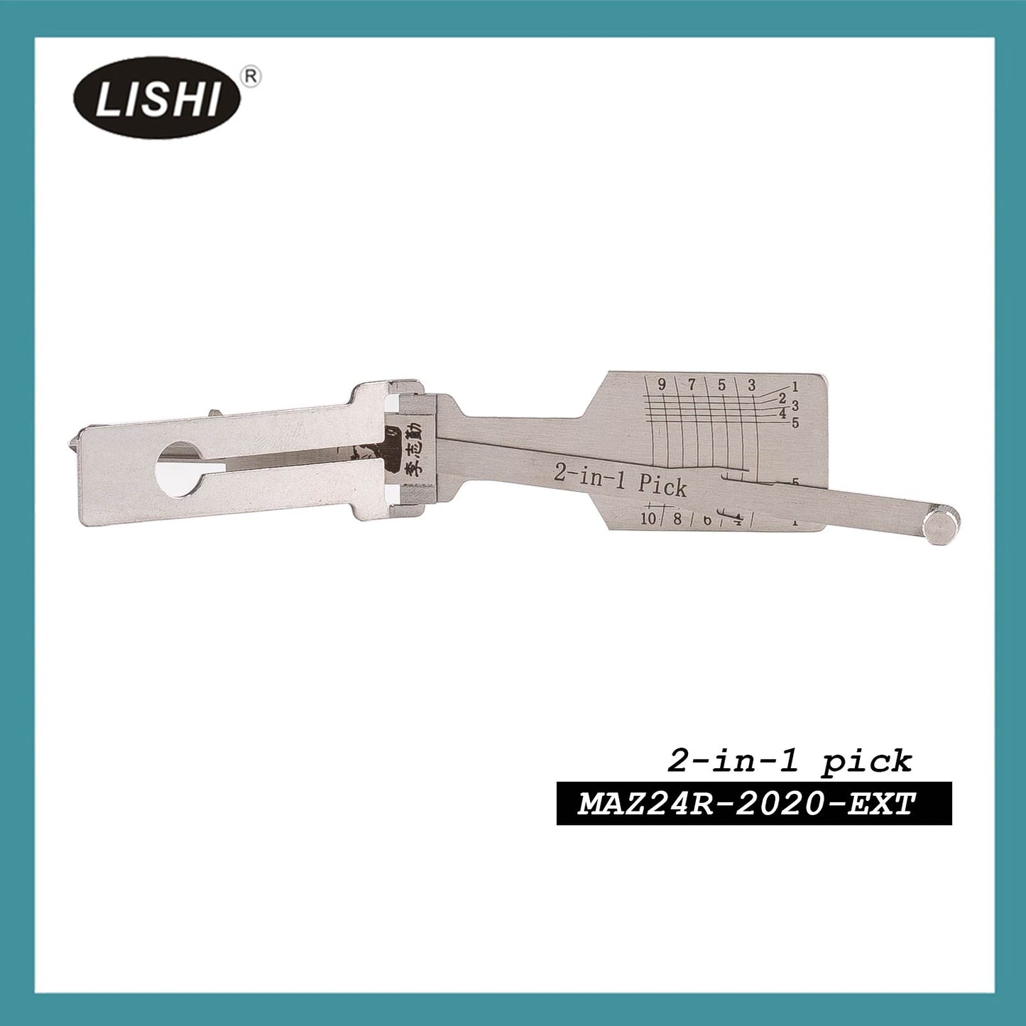 LISHI TOY48 (Ignition) Vertical Milling Lexus. Toyota. New Subaru Crown Lexus 2-in-1 Tool