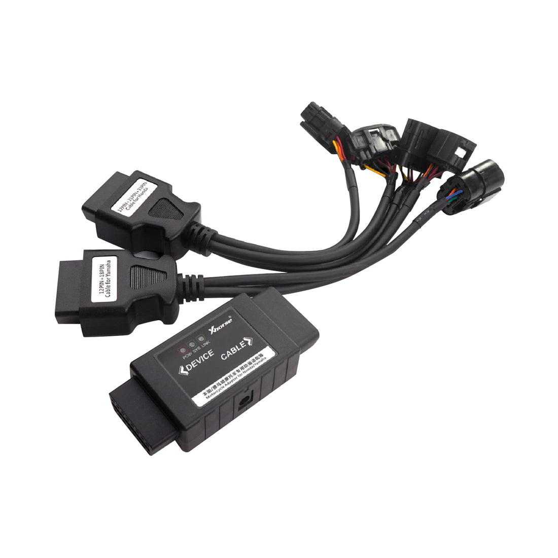 محول دراجات نارية جديد Xhorse XDKP92GL لهوندا وياماها، متوافق مع MIDI وKey Tool Plus PAD وKey Tool Max Pro