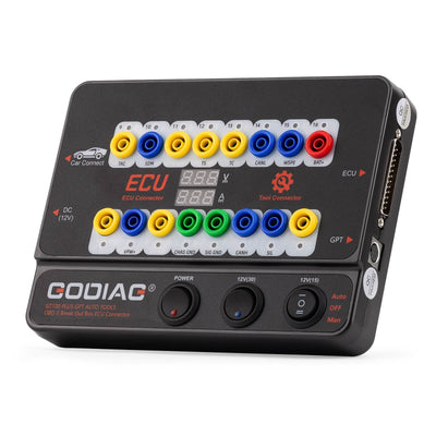 GODIAG GT100 PLUS GPT ENET DOIP 24V-12V أدوات السيارات صندوق تفريغ OBD II موصل ECU