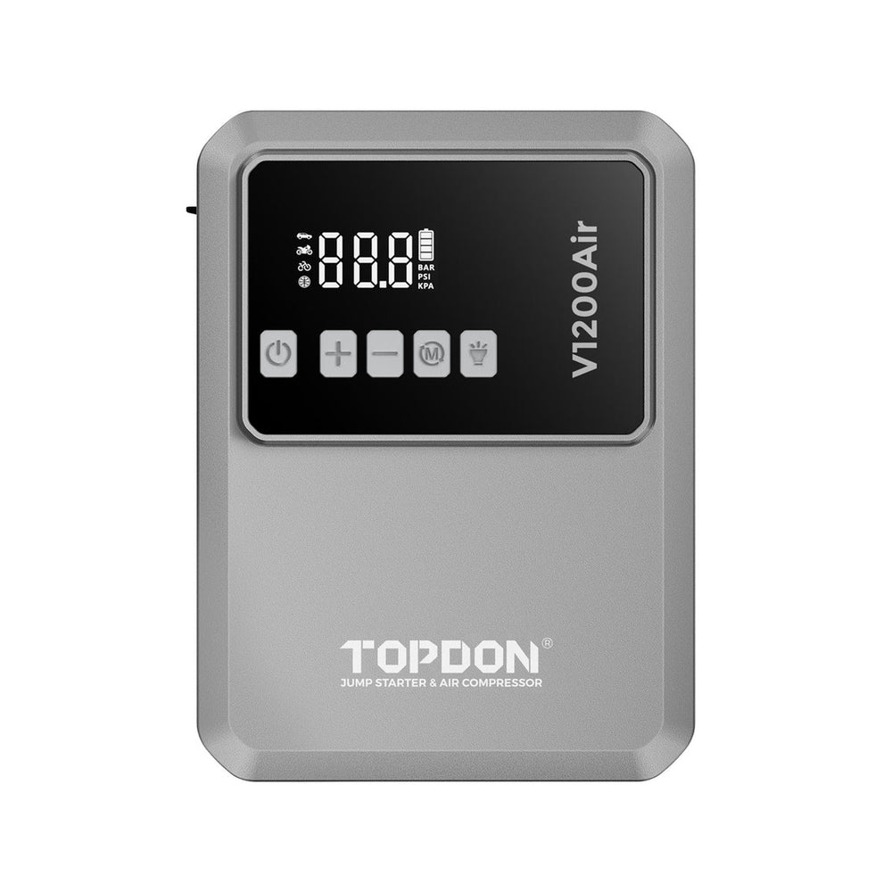 TOPDON V1200AIR 2-in-1 1200 Peak Amp Jump Starter & Tire Inflator