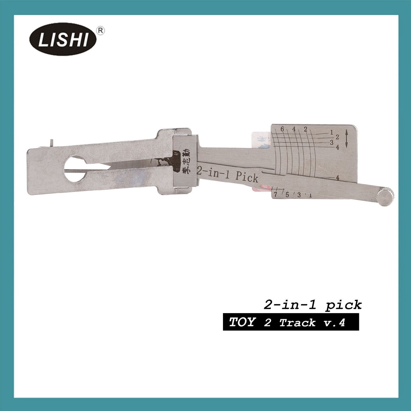 LISHI HU64 2-in-1 Auto Pick and Decoder for Mercedes