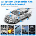 XTOOL D9 PRO OBD2 Bi-directional Scan For VW/BENZ/BW ECU Online Programmer ECU Coding Active Test Diagnostic Tool 42+ Services