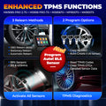 Autel MaxiCOM MK906S PRO II -TS scanner diagnostico TPMS con codifica ECU, controllo bidirezionale e 2 sensori TPMS MX Autel gratuiti