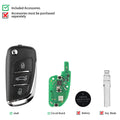 Xhorse XEDS01EN DS Style Super Remote Key 3 Buttons with Built-in Super Chip English Version 5PCS/Lot