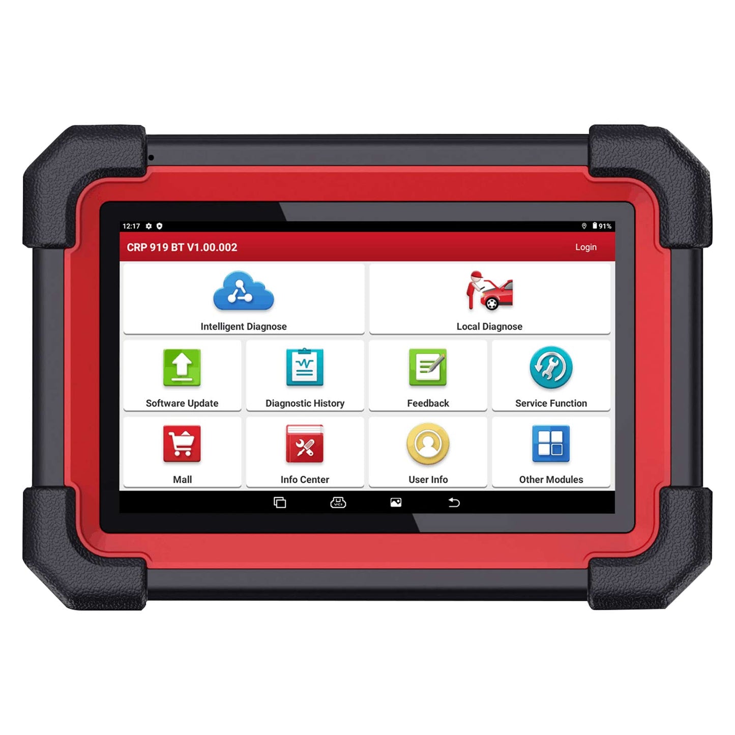 [EU/UK Version] Launch X431 CRP919E BT Car Diagnostic Tool DBScar VII VCI Auto OBD OBD2 Scanner Active Test ECU Coding CANFD DOIP 31+ Reset Services