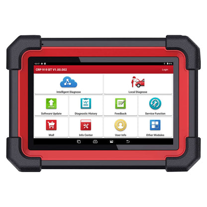 [EU/UK Version] Launch X431 CRP919E BT Car Diagnostic Tool DBScar VII VCI Auto OBD OBD2 Scanner Active Test ECU Coding CANFD DOIP 31+ Reset Services
