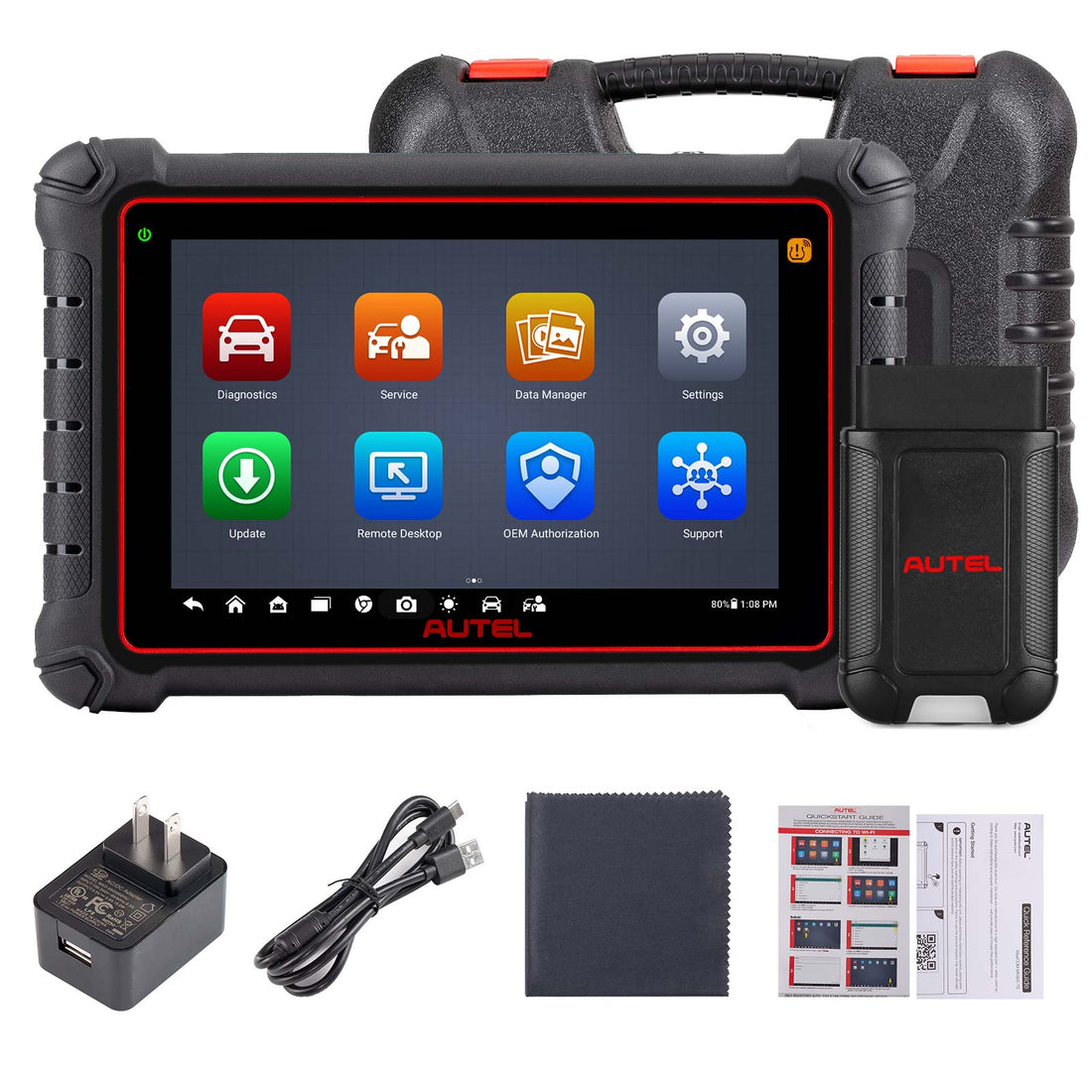 Autel MaxiCOM MK900-TS MK900TS Kablosuz TPMS Arıza Tespit Cihazı – Tüm TPMS İşlevleri