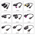 OBDSTAR ECU MASTER C Configuration HD Series Dedicated Extension Cable Set 19 Pieces of Cables