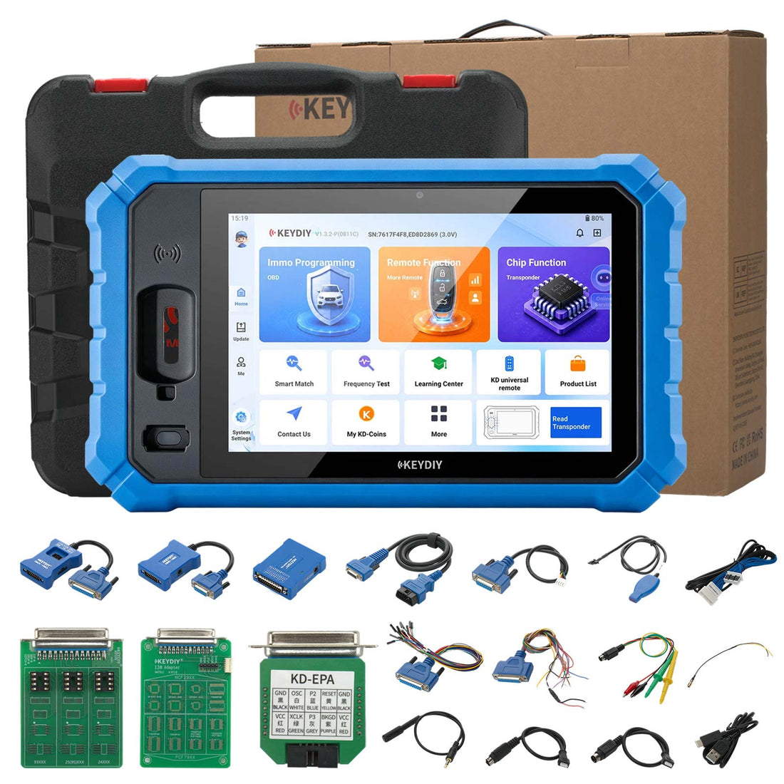 【Pre-order】KEYDIY KD-X6 Professional Version Supports IMMO Programming, Remote/Chip Function, Smart Match, Frequency Test