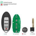 Lonsdor NS30-07NS30 for Nissan/Infiniti Smart Key 4 Buttons Supports ID46 ID47 ID4A