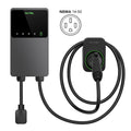 Autel MaxiCharger AC Wallbox Home 40A - NEMA 14-50 - EV Charger 25-Foot Cable with Separate Holster Level 2 WiFi and Bluetooth Enabled EVSE Dark Gray