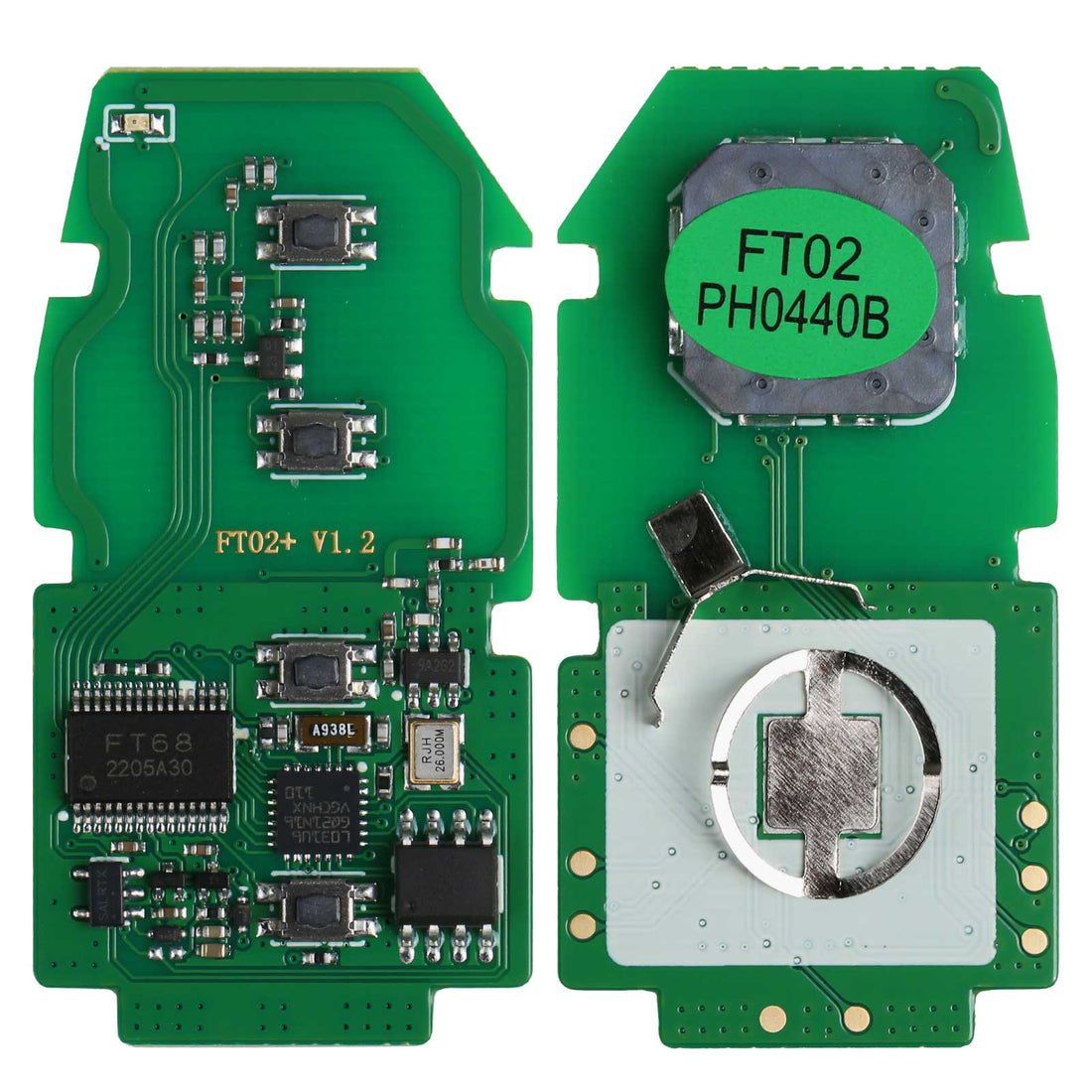 [Aktualisierte FT11 H0410C Version] Lonsdor FT02 PH0440B V1.2 Smart Key PCB für Toyota RAV4, Avalon & Camry 2018-2021 – 312MHz / 314MHz / 433MHz, kompatibel mit K518 & KH100+