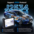 THINKCAR MUCAR 892BT PRO Bluetooth Diagnostic Scanner with AI Function, Supports CANFD & DOIP & J2534, 35 Reset Functions,Topology Mapping, ECU Coding