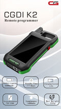 WIFI CG CGDI K2 V5.8.0 Generador Multifunción de Mandos a Distancia Herramienta Smart Key Soporta ID48 96bit, Copia de Llaves BMW BDC2 BDC3 MQB49 5C 5D Incluye Cable de Renovación Gratis