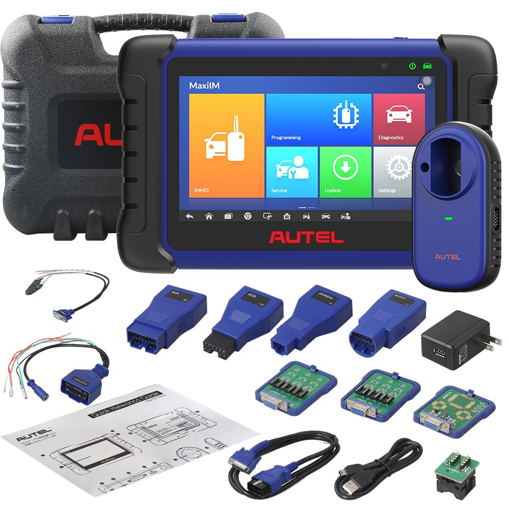 Autel MaxiIM IM508 Key Programming Tool with XP200 Programmer, Bi-Directional Control Scan Tool with OE All System Diagnostics, 34 Special Services