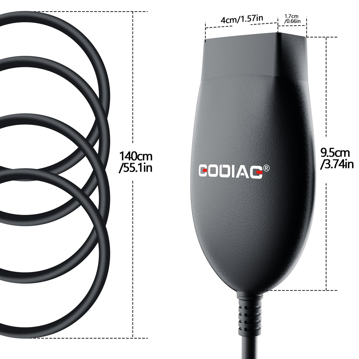 GODIAG GD101 J2534 Cable for Ford Honda Toyota Renault
