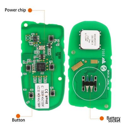 AUTEL IKEYCL005AL Chrysler 5 Buttons Smart Universal Key