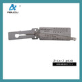 ABUDU AIAP014U HY15/HYN14R Flat Milling Dual Track Opening and Reading 2-in-1 Tool, Tooth Depth (10-cut) IC CARD: 1098