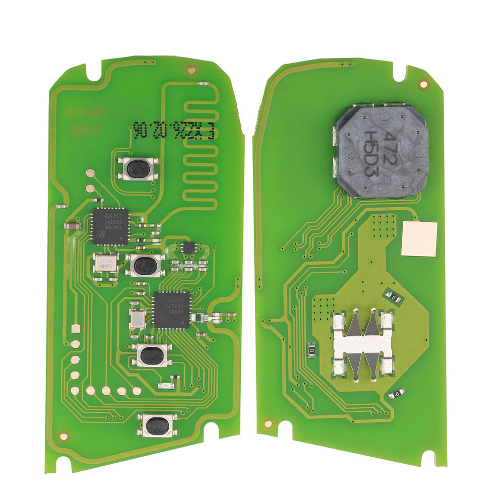 Xhorse XSBMB1EN Bread Style PCBA only BM series universal smart key, designed to support the full range of BMW F and G chassis vehicles.