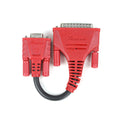Xhorse XDPGSOGL DB25 to DB15 Connector Cable for VVDI PROG Programmer Solder-Free Adapters Compatible Diagnostic and Programming Cable