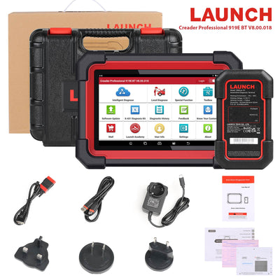 LAUNCH X431 CRP919E BT Car Diagnostic Tool DBScar VII VCI Auto OBD OBD2 Scanner Active Test ECU Coding CANFD DOIP 31 Reset Services Global Version