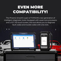 TOPDON Phoenix Smart 10.1" OE-Level Scan Tool, Cloud-Based Programming, Supports J2534, DoIP, CAN FD, 41 Service Functions