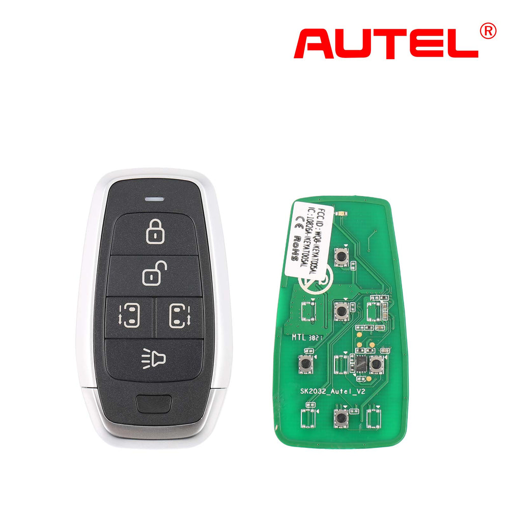 AUTEL IKEYAT005CL 5 Buttons Universal Smart Key with Left & Right Doors Buttons 5 Pcs/Set
