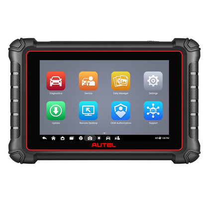 2026 Autel MaxiCOM MK900-BT Bidirectional Diagnostic Scanner Update of MX900 MK808BT CAN-FD&DOIP FCA Autoauth 40+ Service WiFi Print