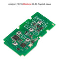 Lonsdor LT20-10 5 Buttons 8A-BA Smart Key PCB Board for 2023 Toyota Lexus – for K518 K518PRO KH100+ Adjustable Frequency