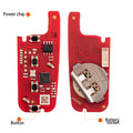 Xhorse XKFO21EN Ford 2nd Generation Smart Key 4 Buttons Universal Remote Key 5pcs per Lot