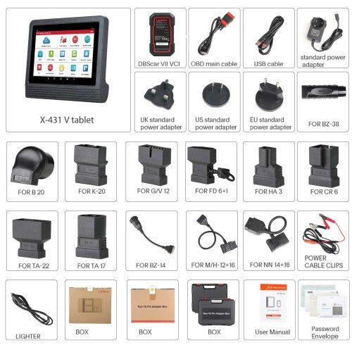 2026 Launch X431 V+ 5.0 PRO3 Diagnostic Tool Supports Topology Mapping ECU Online Coding & 37+ Services AutoAuth FCA SGW Add CAN FD Protocols