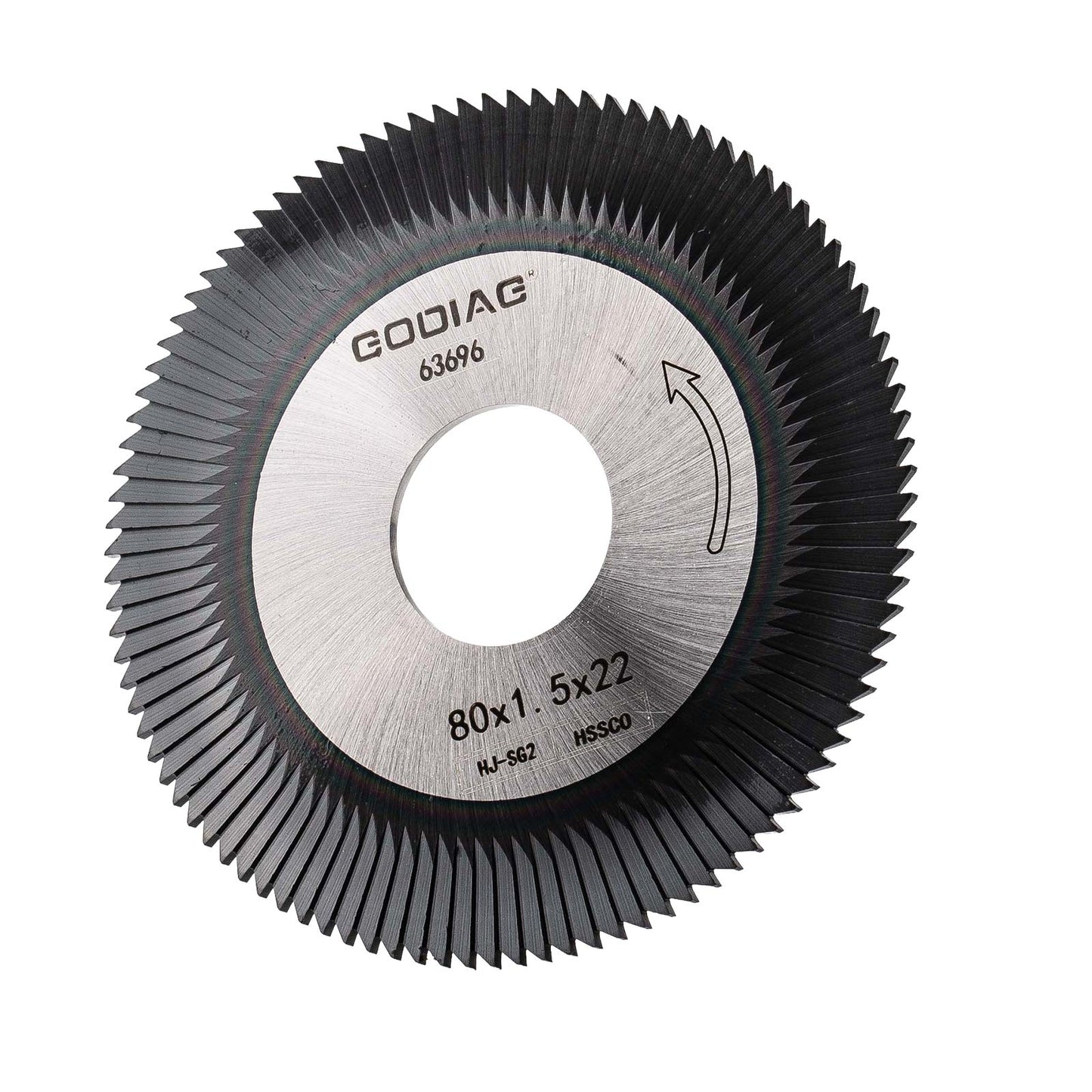 GODIAG HJ-SG2 Side Milling Cutter φ80x1.5xφ22 For SILCA DUO, OPERA III; OPERA IV; TARG 2000, TECH3; TECHNICA,PRIMA LASER MACHINE
