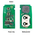 [5Pcs/Set] Autel IKEYTY8A3BL 3 Buttons 315/433 MHz Toyota Smart Key Free Shipping