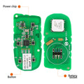 10Pcs/Set AUTEL IKEYCL005AL Chrysler 5 Buttons Smart Universal Key