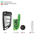 New Xhorse XSKFF1EN Universal Folding Remote Key Blade Shape 5pcs per Lot