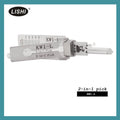 LISHI KW1-L Civilian Tool (Reverse Handing) 2-in-1 Pick & Decoder for 5-Pin Kwikset Keyway