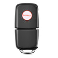 5PCS LAUNCH LK-Volkswagen Smart Key (Folding 3-Button-Black) LK3-VOLWG-01